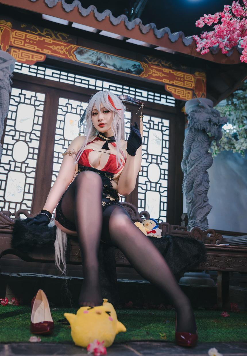 Zyra秋-碧蓝航线-埃吉尔旗袍[62P-979MB]