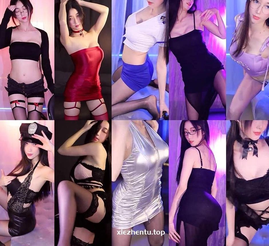 虎牙直播奇领虞美儿/玉腿腿精选舞蹈剪辑劲爆画面