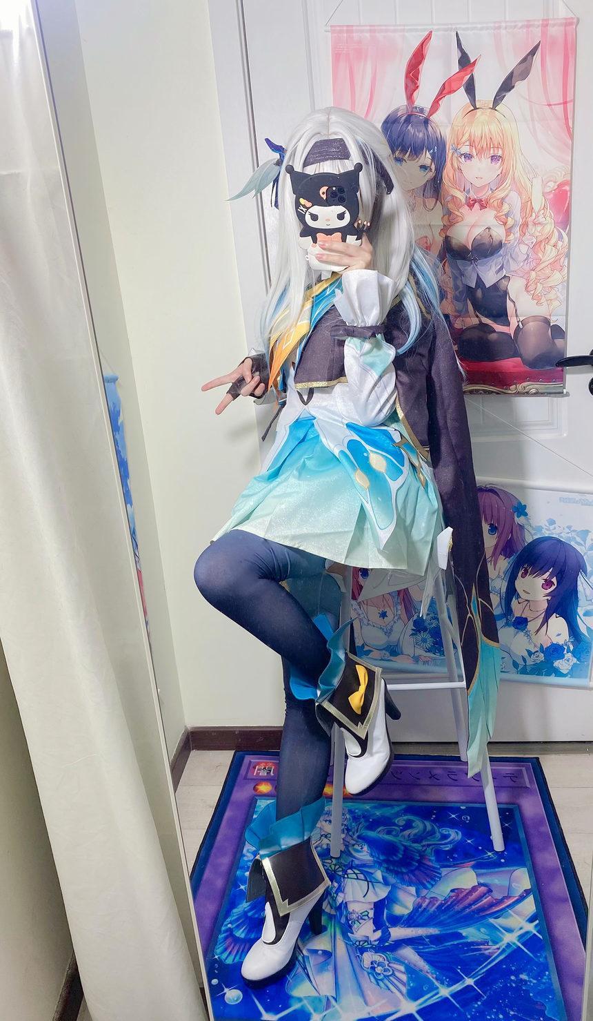 白栎Shirly-崩坏·星穹铁道-流萤原皮+仲夏夜[76P+11V-1.03G]