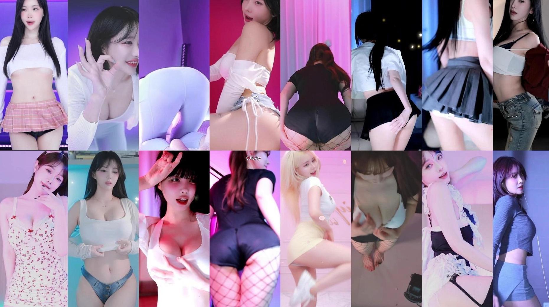 AfreecaTv韩国BJ 2025年3月13日录制舞蹈合集教学分享