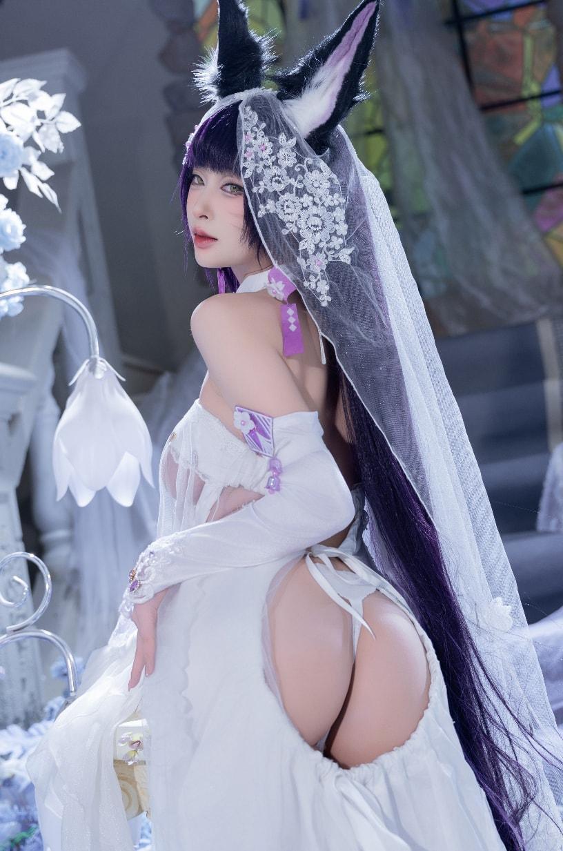 清水由乃 碧蓝航线 武藏 紫藤花-让人受不了