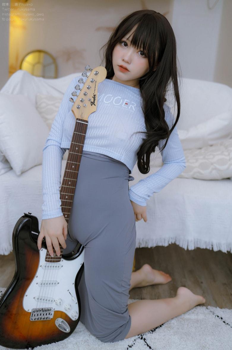 Nyako喵子 吉他妹妹连衣裙-快来一看