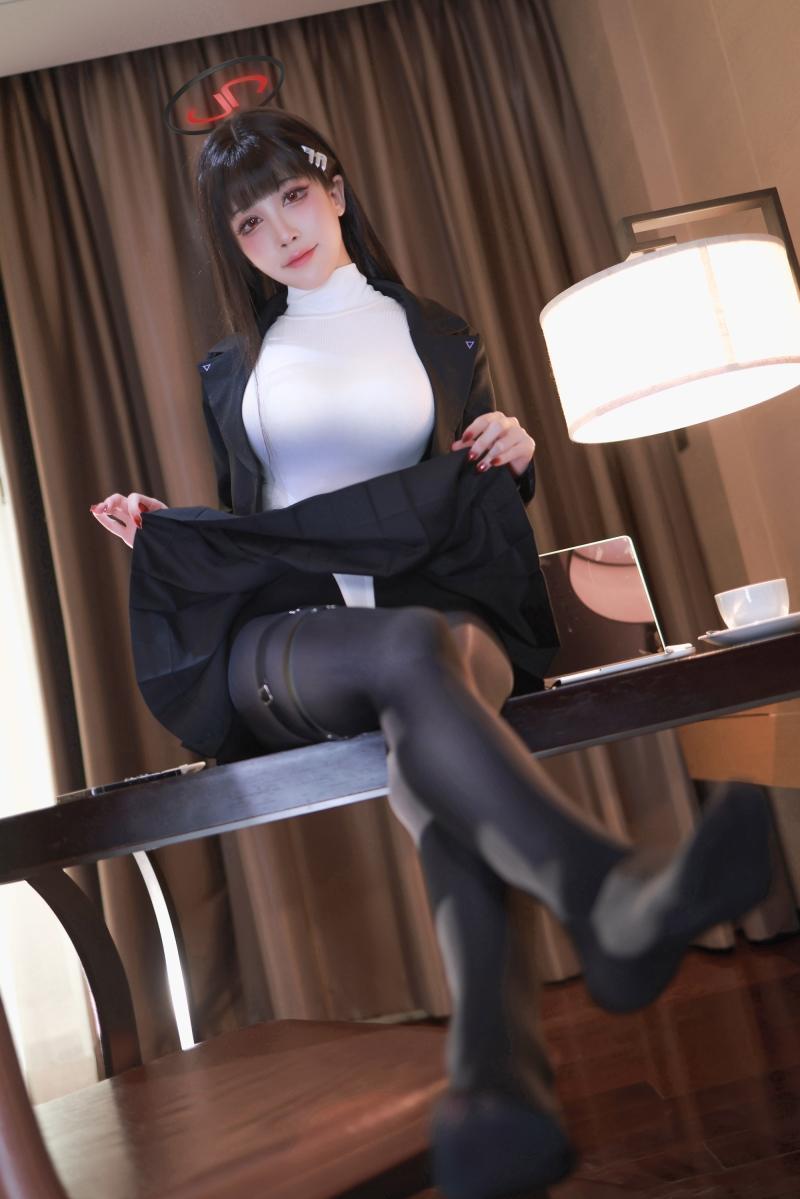 水淼Aqua 25年02月 蔚蓝档案调月莉音【67P-80MB】-优质作品