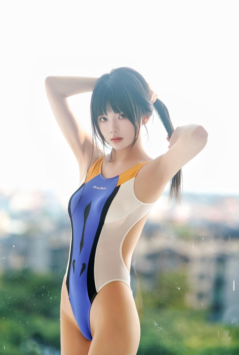 桜桃喵 – 竞泳-快来一看