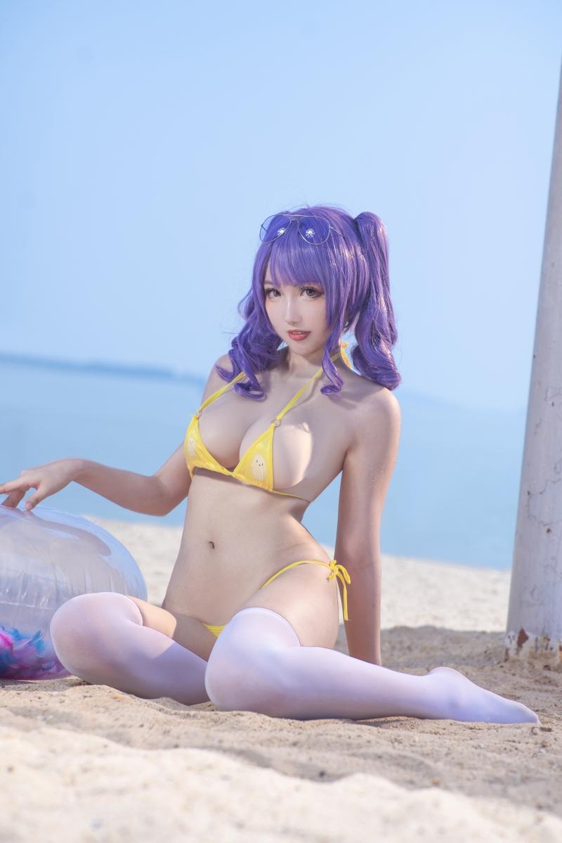 刺青Poi & 038;隼隼子 沙滩排球【40P-667MB】-高端精品