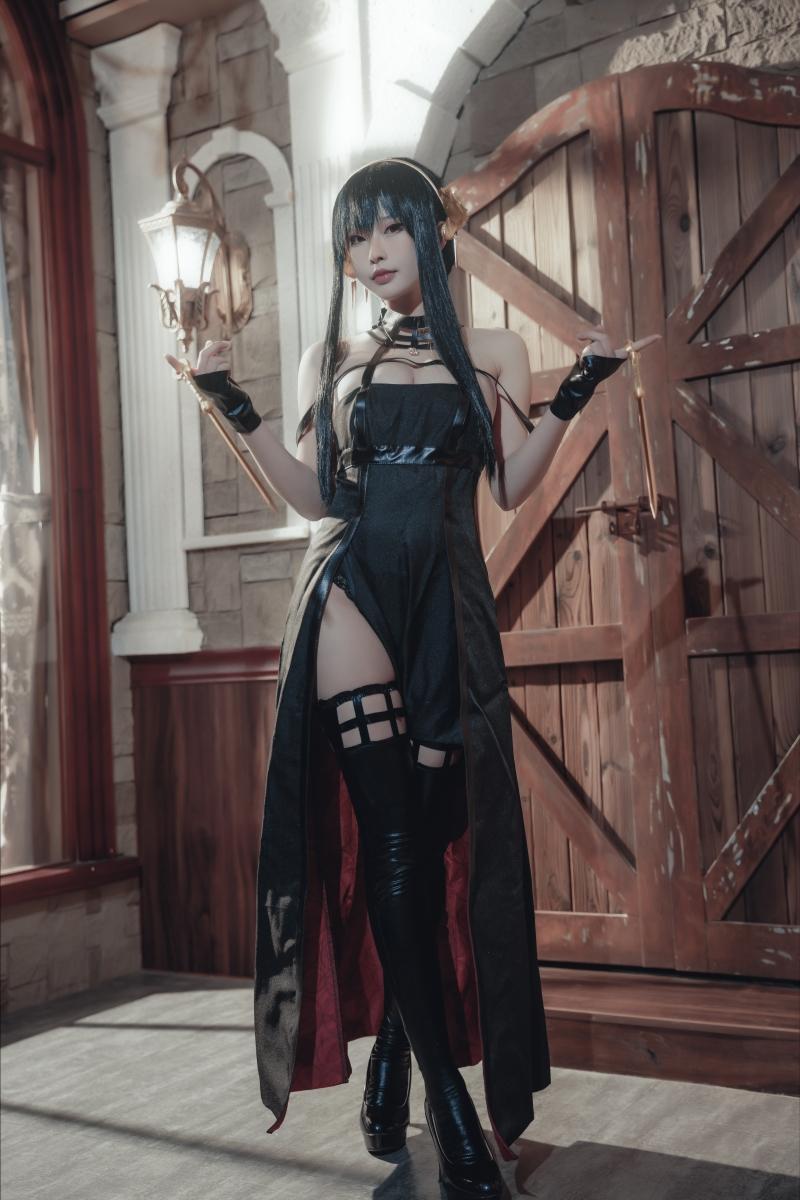 清水由乃 间谍过家家 约尔战斗服【30P-487MB】-值得收藏