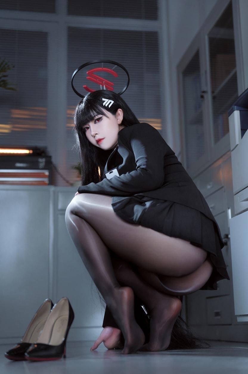 半半子 蔚蓝档案 调月莉音-精美作品