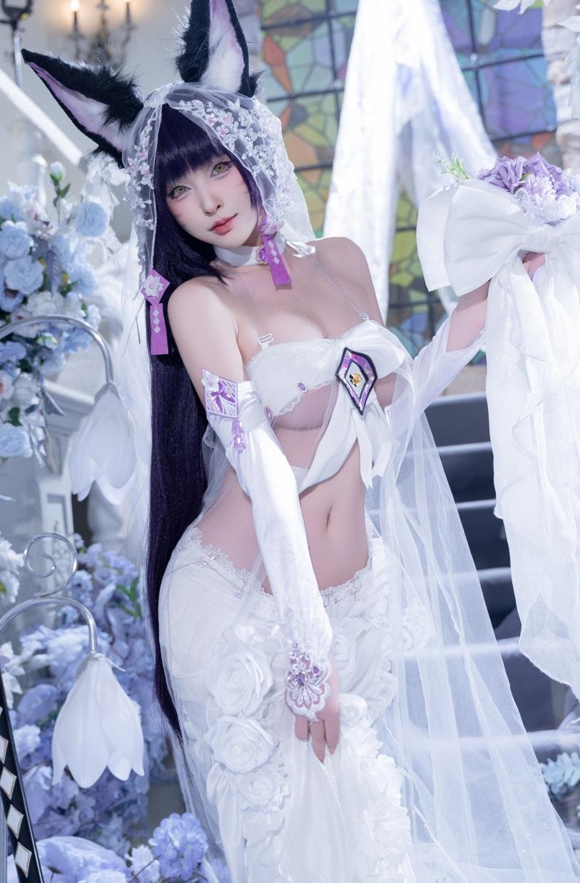 清水由乃 碧蓝航线 武藏 紫藤花-让人受不了