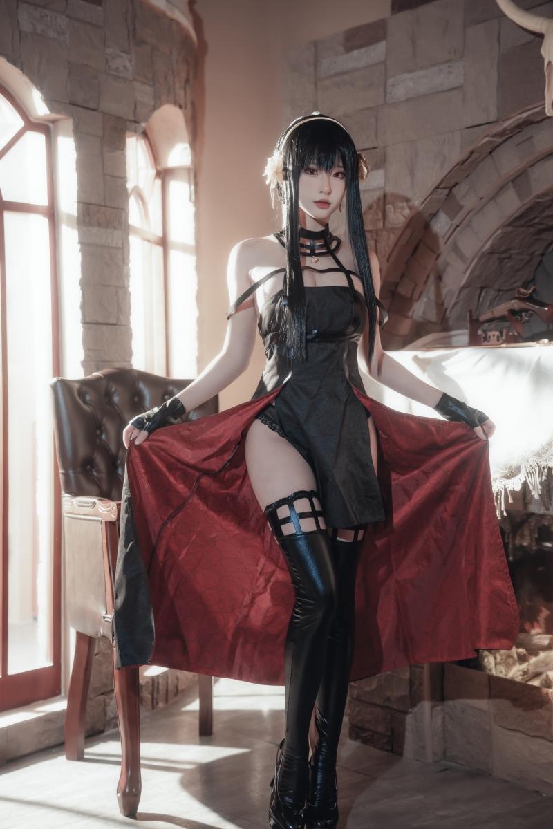 清水由乃 间谍过家家 约尔战斗服【30P-487MB】-值得收藏